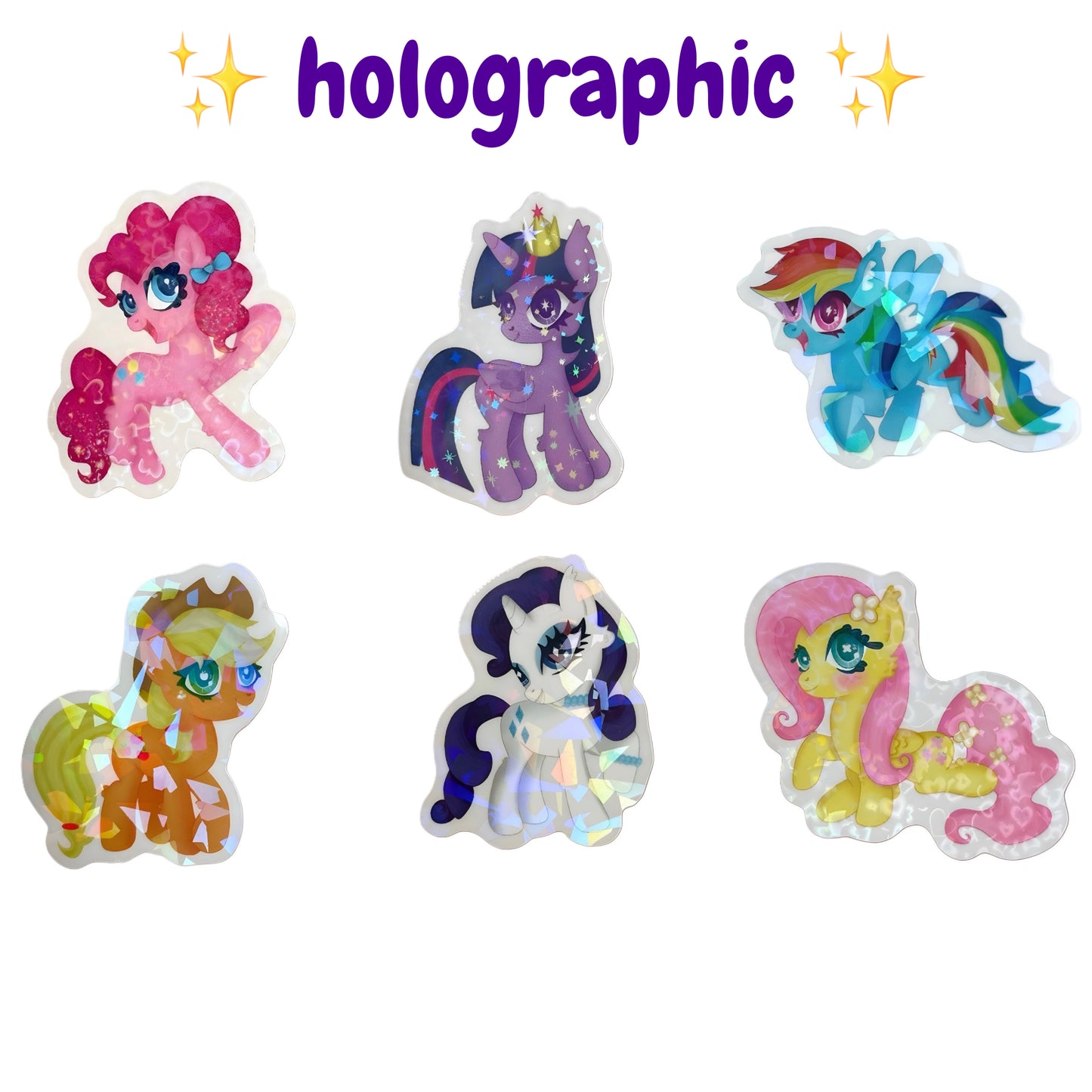 Mane Six Stickers