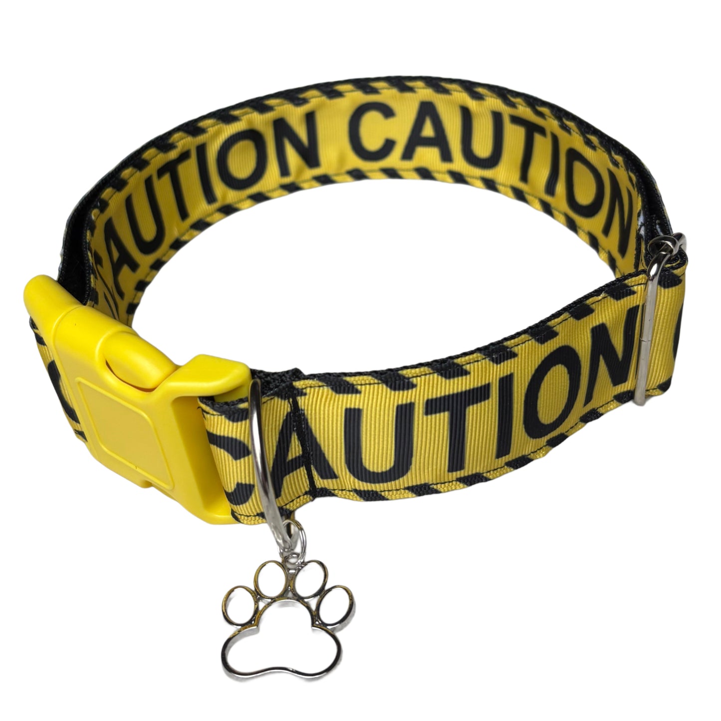 Caution Fursuit Collar