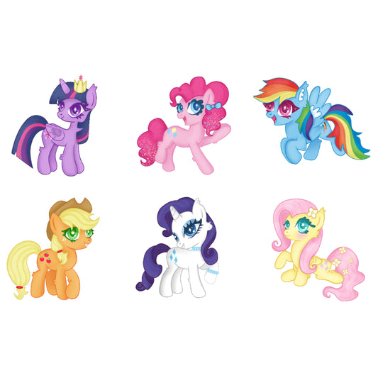 Mane Six Stickers