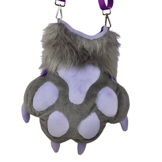 Purple Paw Bag