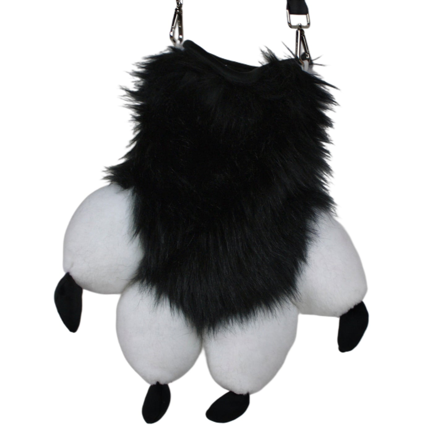 Black and White Paw Bag