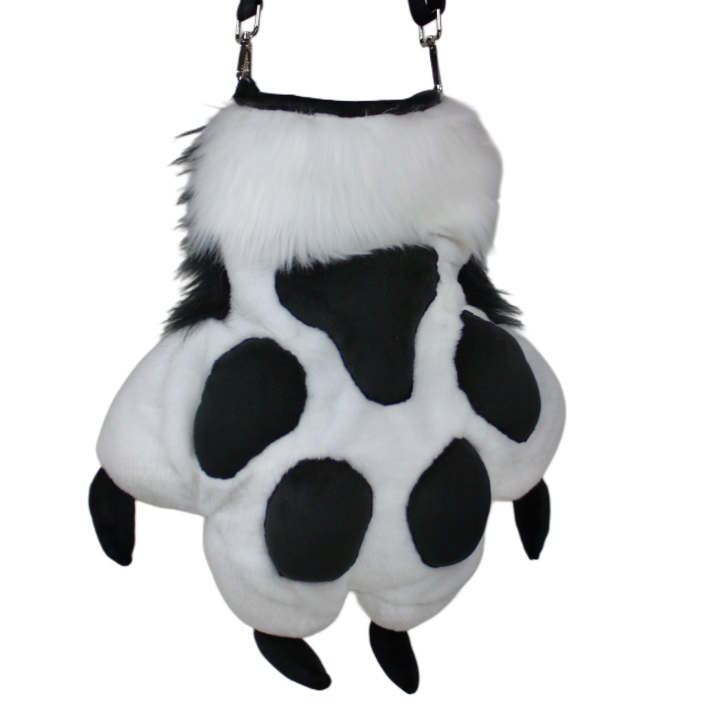 Black and White Paw Bag